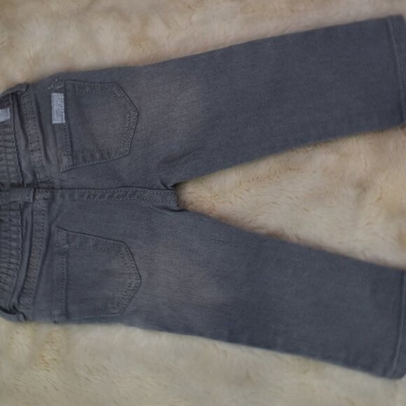 7 For All Mankind Denim Jeans Long Sleeve Striped Shirt Set - Picture 3 of 8